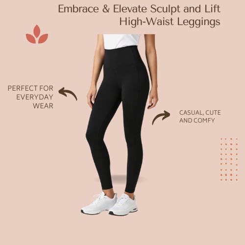Embrace & Elevate Sculpt and Lift High-Waist Leggings